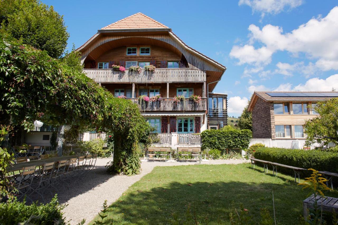 Bio Garni Moeschberg Otel Grosshochstetten Dış mekan fotoğraf